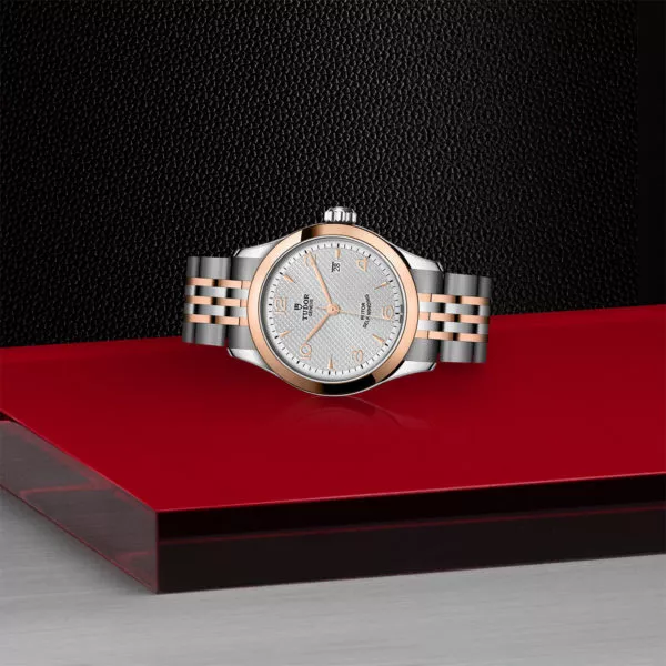 TUDOR 1926 28mm steel case with polished finish - M91351-0001 at Underwood Jewelers