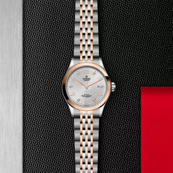 TUDOR 1926 28mm steel case with polished finish - M91351-0002 at Underwood Jewelers