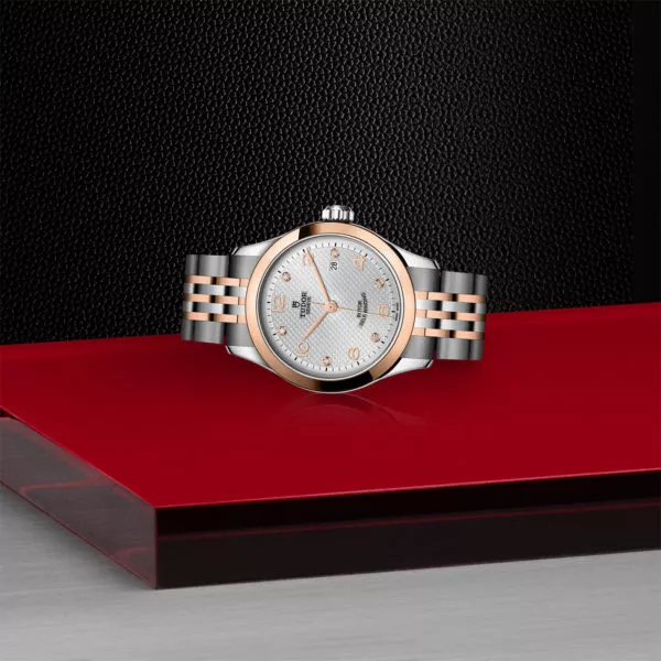 TUDOR 1926 28mm steel case with polished finish - M91351-0002 at Underwood Jewelers