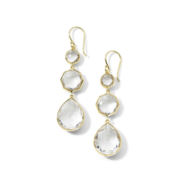 Small Crazy 8's Earrings in 18K Gold