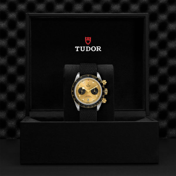 TUDOR Black Bay Chrono S&G 41mm steel case with polished and satin finish - M79363N-0006 at Underwood Jewelers