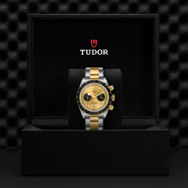 TUDOR Black Bay Chrono S&G 41mm steel case with polished and satin finish - M79363N-0007 at Underwood Jewelers