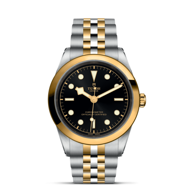 TUDOR Black Bay Pro Watch with a 41mm Steel Case, Steel and Yellow Gold Brace (M79683-0001)