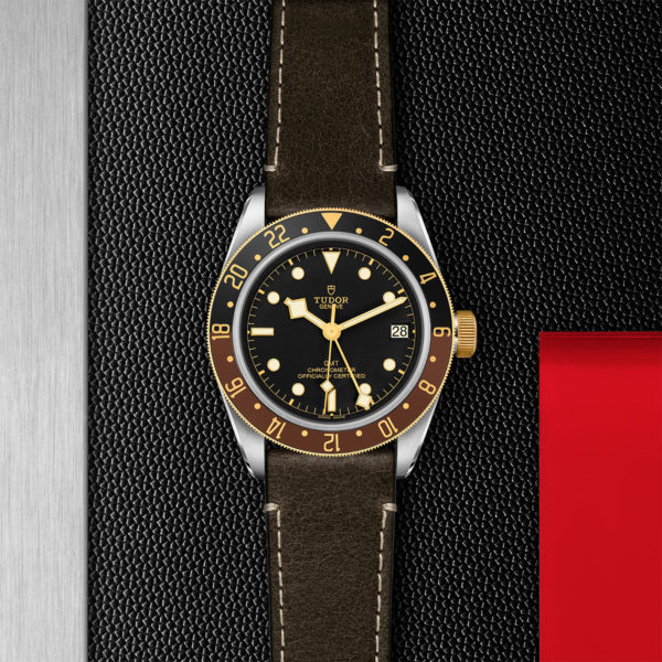TUDOR Black Bay GMT S&G 41mm steel case with polished and satin finish - M79833MN-0003 at Underwood Jewelers