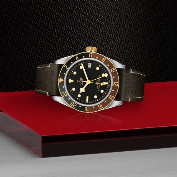 TUDOR Black Bay GMT S&G 41mm steel case with polished and satin finish - M79833MN-0003 at Underwood Jewelers
