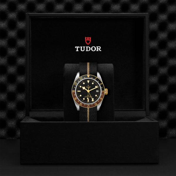 TUDOR Black Bay GMT S&G 41mm steel case with polished and satin finish - M79833MN-0004 at Underwood Jewelers