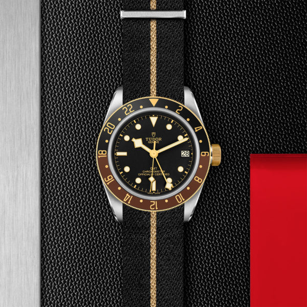 TUDOR Black Bay GMT S&G 41mm steel case with polished and satin finish - M79833MN-0004 at Underwood Jewelers