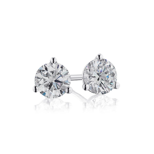 .83ct diamond stud earrings