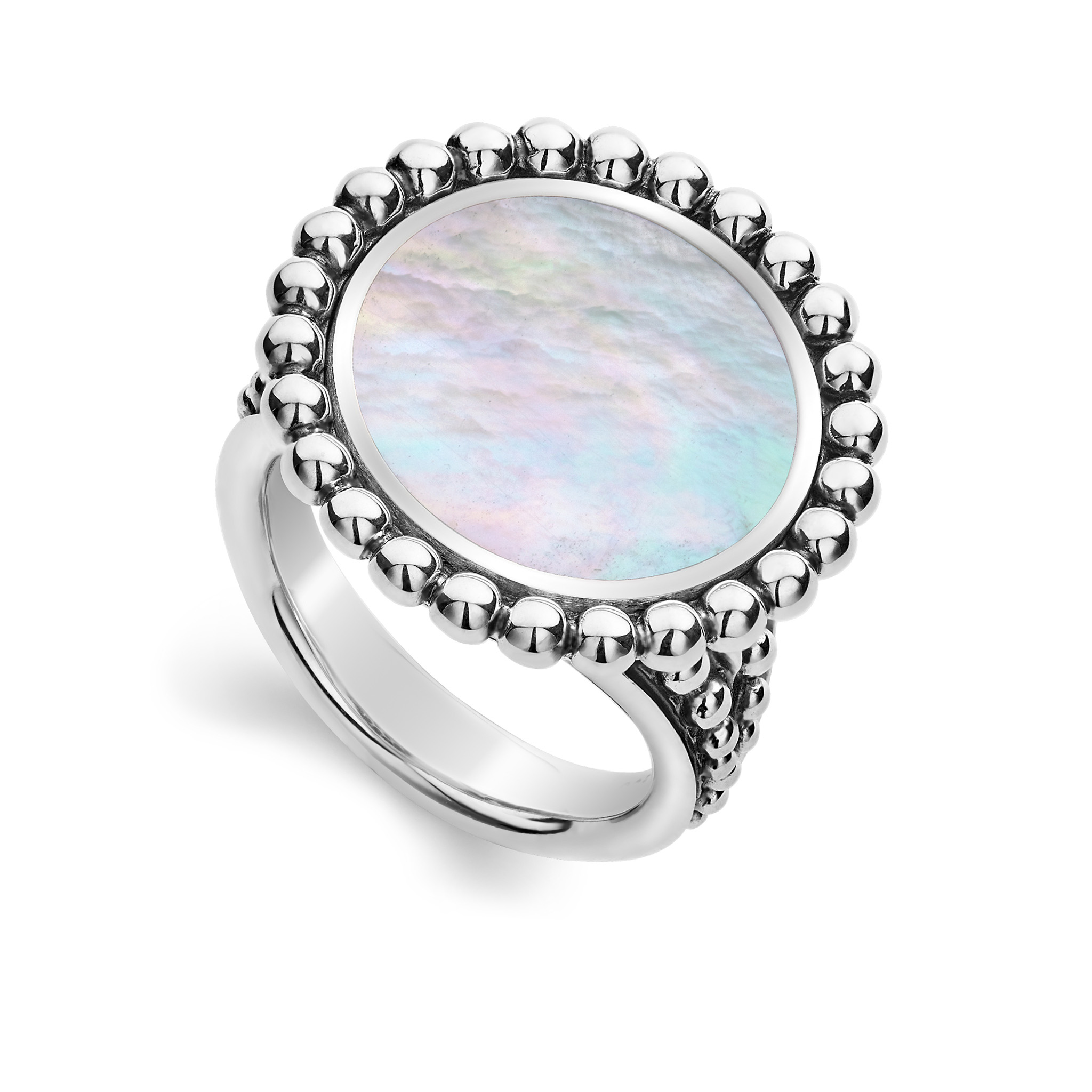 Maya Mother-of-Pearl Ring- LG