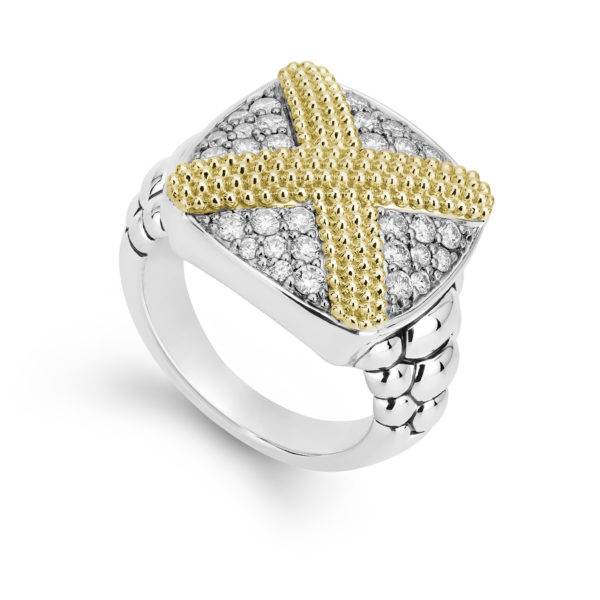 Caviar Lux Cushion X Ring