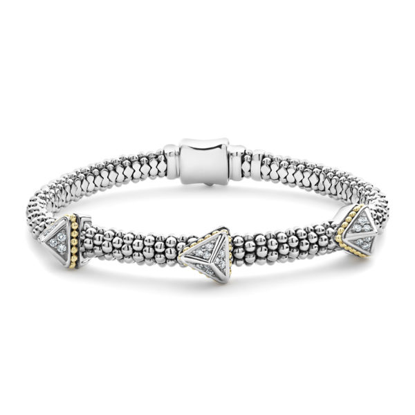 KSL Pyramid Diamond Station Bracelet (3)