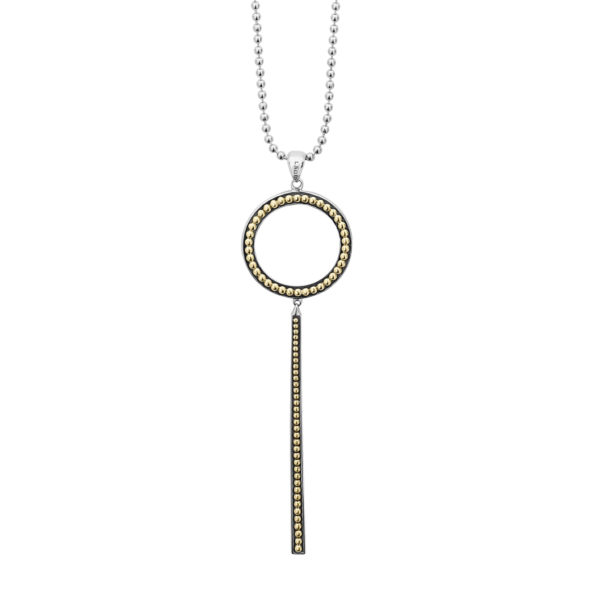 Enso Circle Tassel Pendant- TT