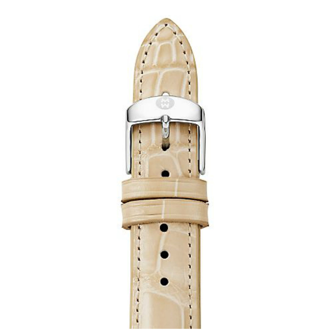 18mm Natural Alligator Strap