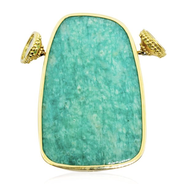 14k Amazonite Centerpiece