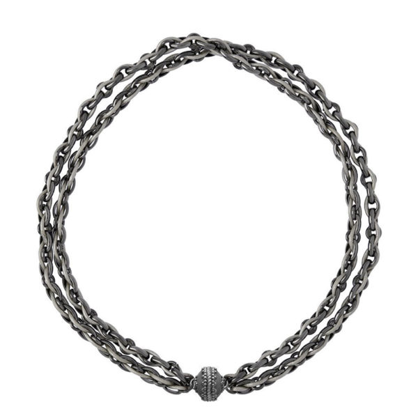 Randolph Gunmetal Necklace