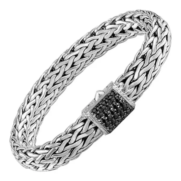 Classic Chain Collection Black Sapphire 10.5mm Bracelet
