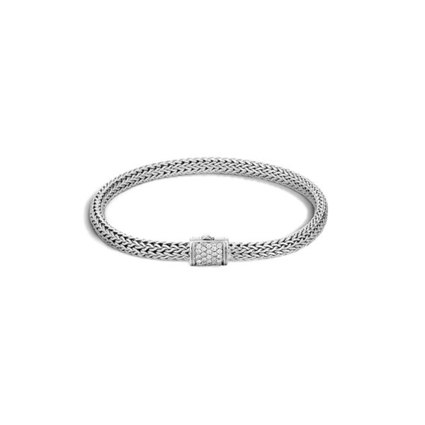 Classic Chain Collection 5mm Diamond Bracelet Size S