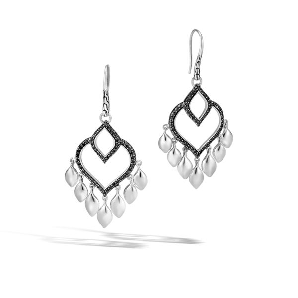 Legends Collection Naga Black Spinel Chandelier Earring