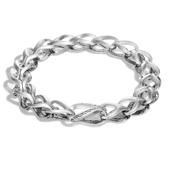Classic Chain Collection 9mm Asli Link Bracelet Size M