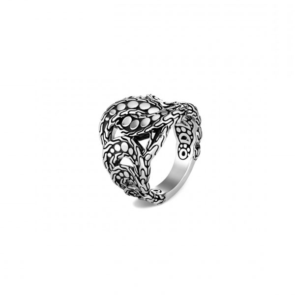 Dot Collection Interlinking Moon Phase Ring