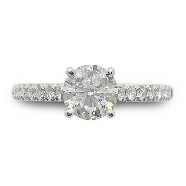 Round Brilliant Forevermark Engagement Ring