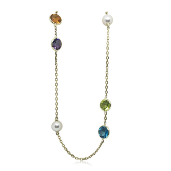 Multi Gemstone Necklace