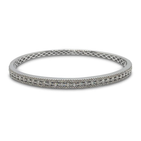 1.78ct. Openwork Diamond Bangle