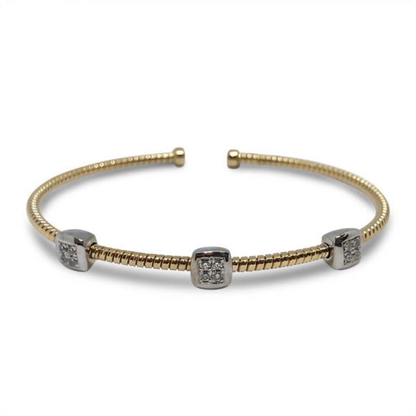 Flexible Diamond Bangle