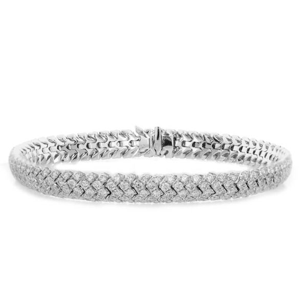 7.50ct. 5 Row Bracelet