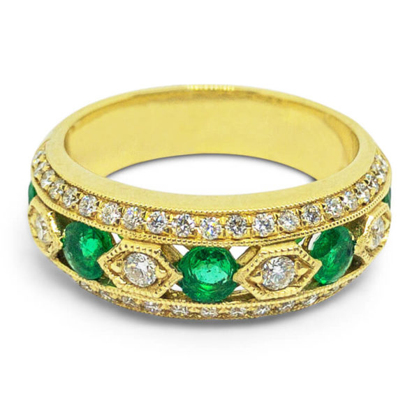 Emerald & Diamond Band
