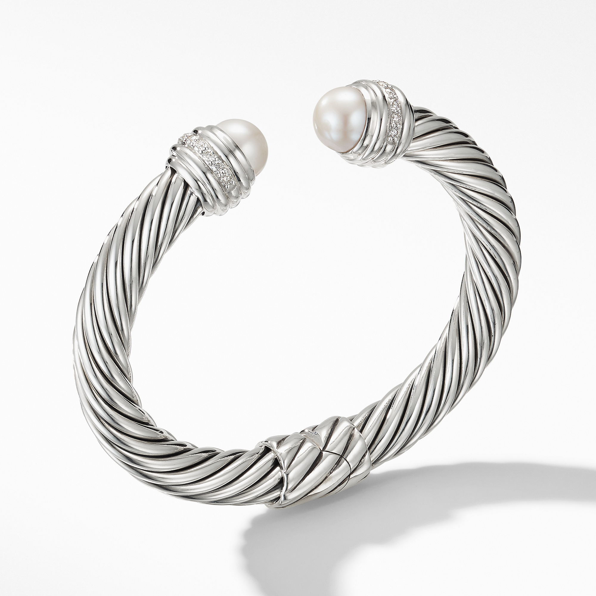 David yurman pearl and diamond best sale bracelet