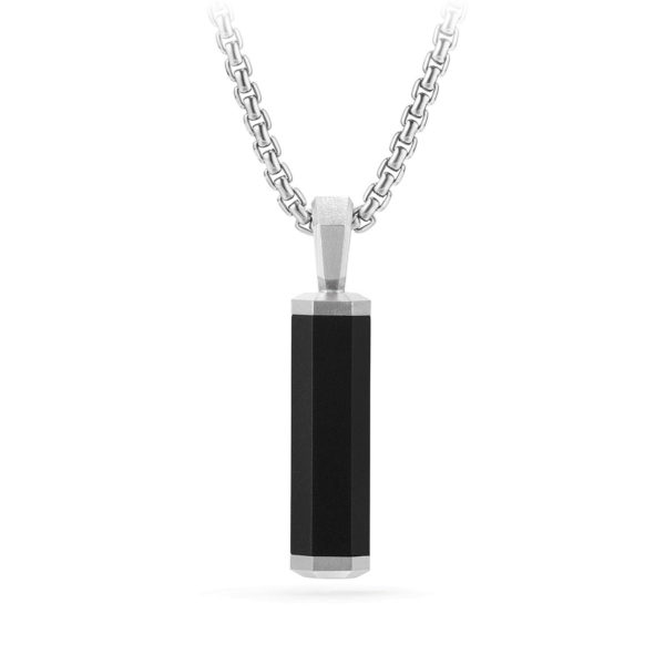 Hex Pendant in Black