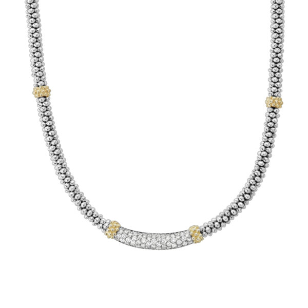 Caviar Lux 3mm Diamond Necklace 18""