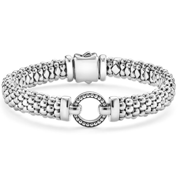 Enso Beaded Bracelet 9mm