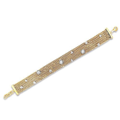 0.90ct Mesh Bracelet With Diamonds
