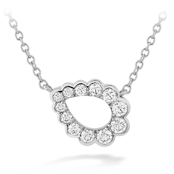 Aerial Diamond Teardrop Necklace