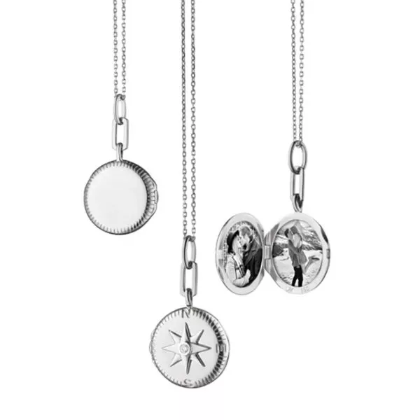 Round Compass Locket