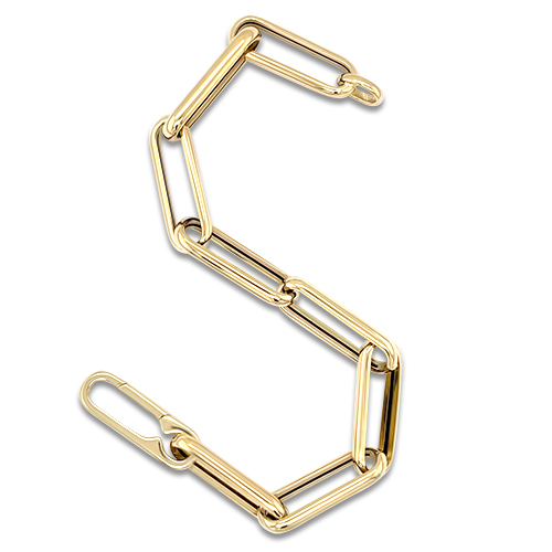 Diamond Paperclip Bracelet - Underwoods Jewelers