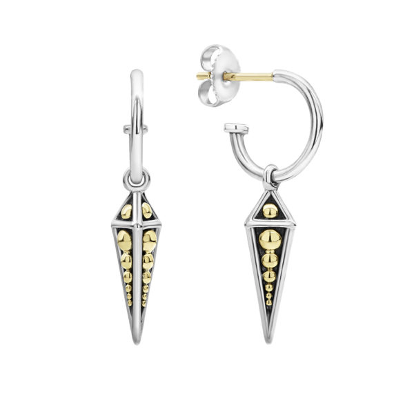 KSL Hoop Spike Earrings
