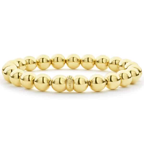 Caviar Gold 8mm Bracelet