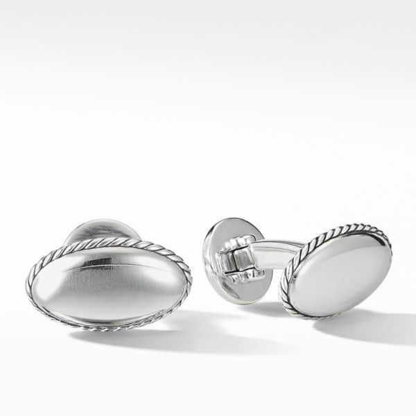 Engraveable Oval Cufflinks