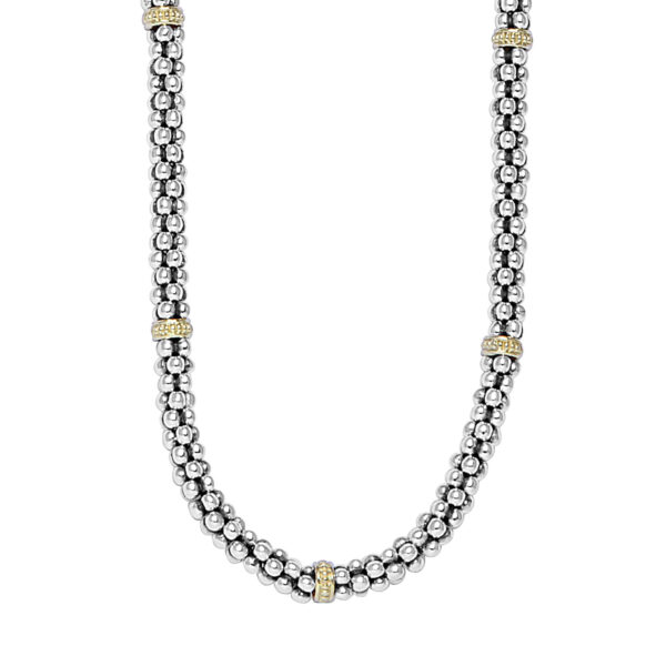 Signature Caviar Beaded Rope Necklace