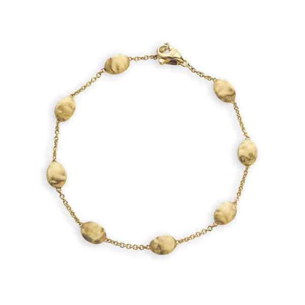 Siviglia Gold Medium Bean Bracelet