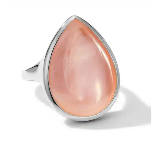 Pink Mother of Pearl Ring