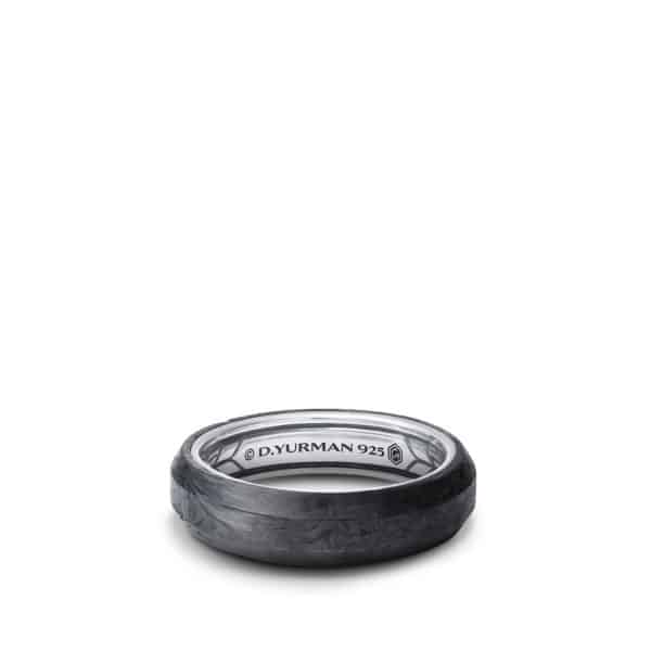 BEVELED BAND IN FORGED CARBON