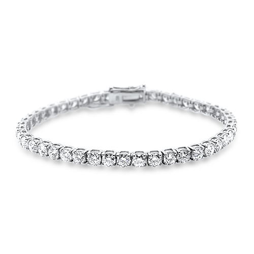 9.44ctw Diamond Line Bracelet