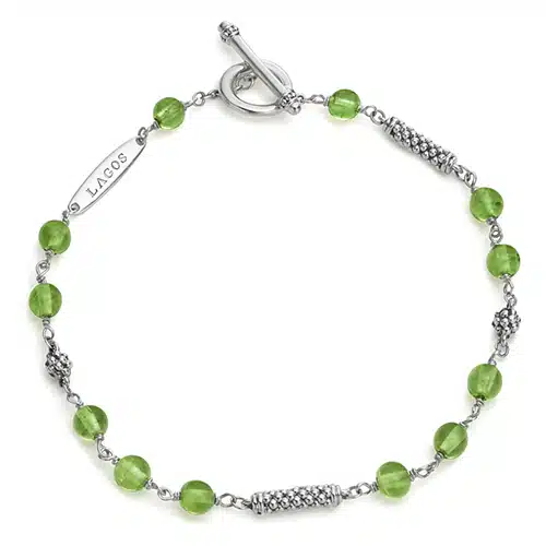 Peridot Beaded Bracelet