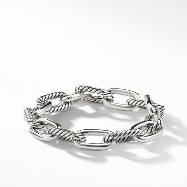 DY Madison Chain Bracelet in Sterling Silver, 11mm