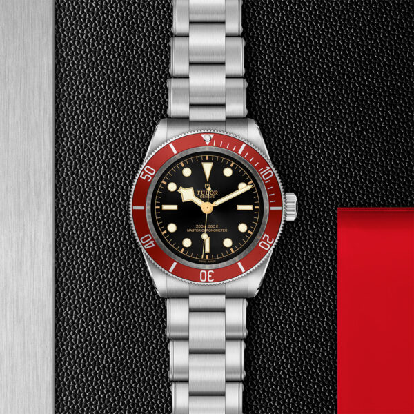 TUDOR Black Bay 41mm stainless steel case with polished and satin finish - M7941A1A0RU-0001 at Underwood Jewelers