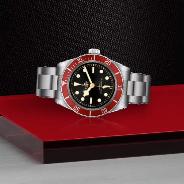 TUDOR Black Bay 41mm stainless steel case with polished and satin finish - M7941A1A0RU-0001 at Underwood Jewelers